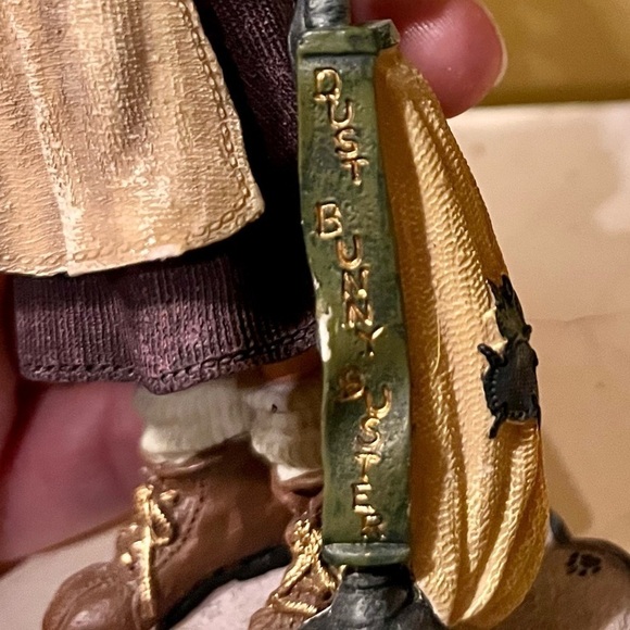 Boyd’s Bear and Friends Collectibles Dusty Rose Dust Bunnies Can’t Hide Angels - Picture 4 of 15